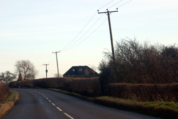 Far Fields the site of one of the Stanbridge brickworks December 2008